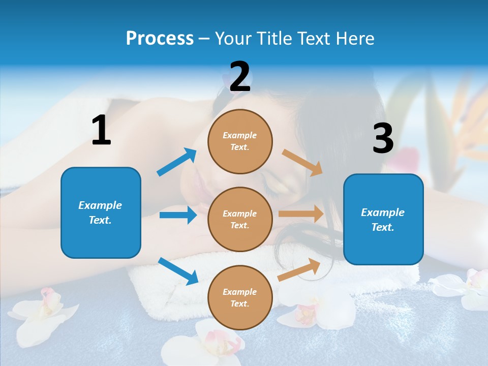 Relaxation Body Glass PowerPoint Template