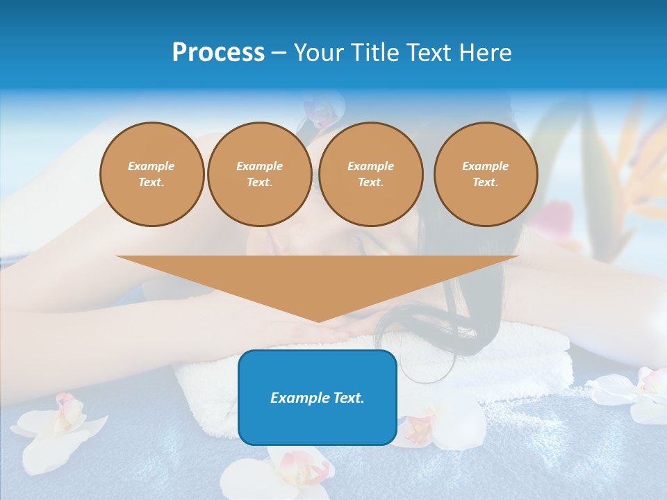 Relaxation Body Glass PowerPoint Template