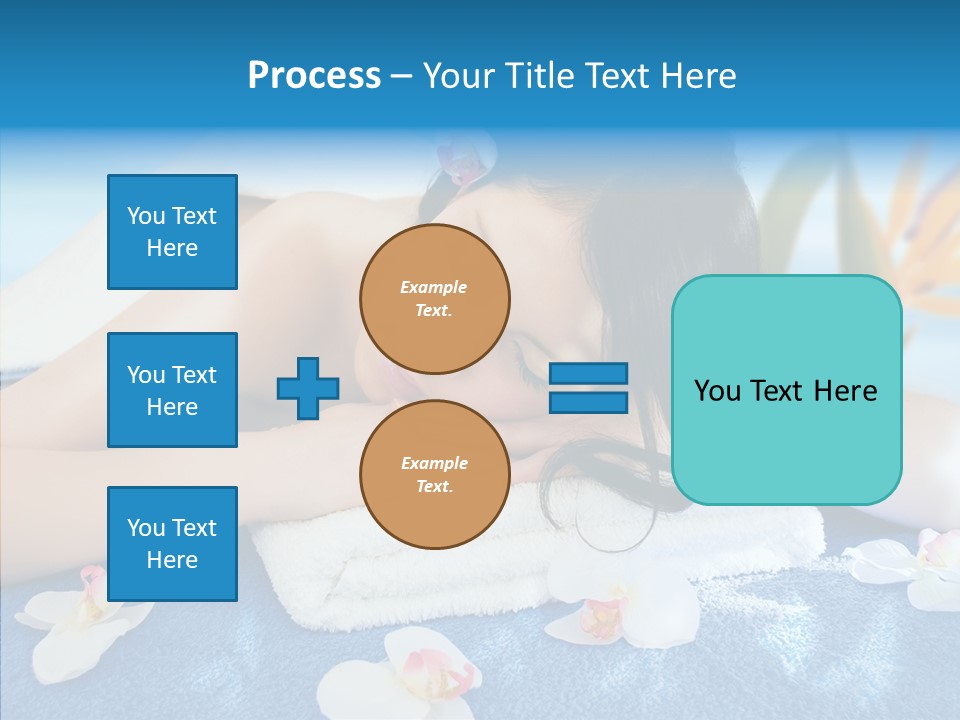 Relaxation Body Glass PowerPoint Template