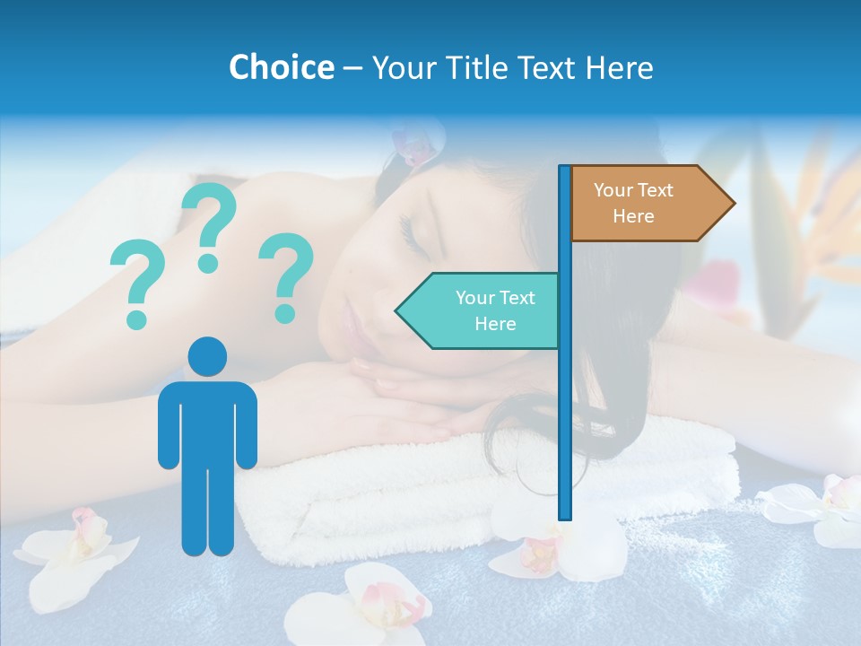 Relaxation Body Glass PowerPoint Template