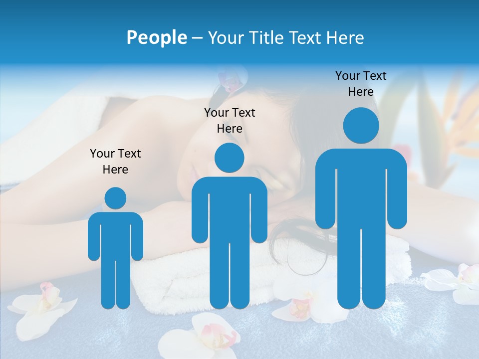 Relaxation Body Glass PowerPoint Template