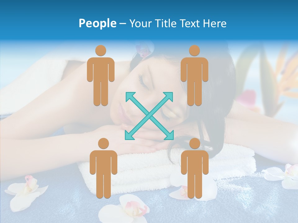 Relaxation Body Glass PowerPoint Template