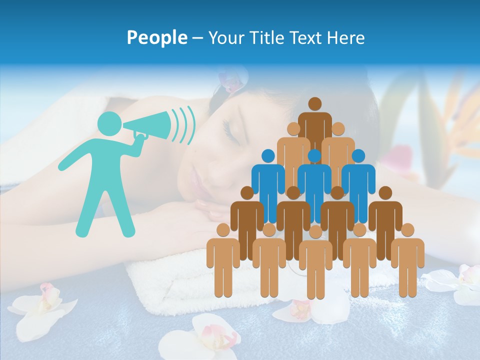 Relaxation Body Glass PowerPoint Template