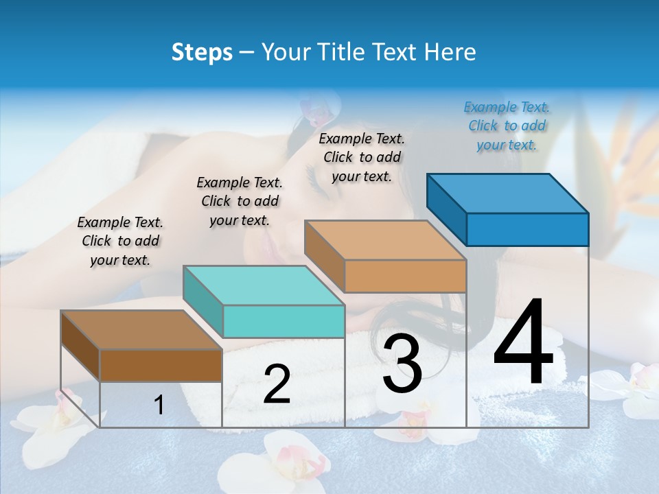 Relaxation Body Glass PowerPoint Template