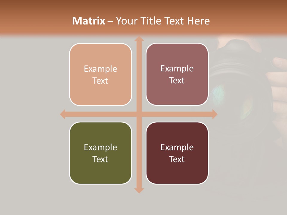 Photo Session Journalist PowerPoint Template
