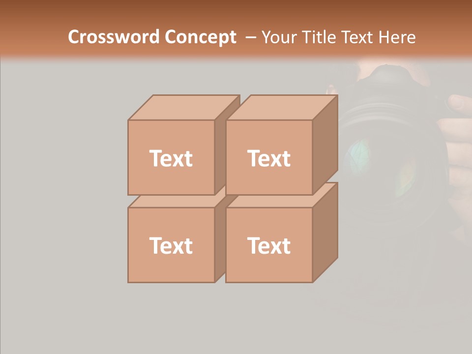 Photo Session Journalist PowerPoint Template
