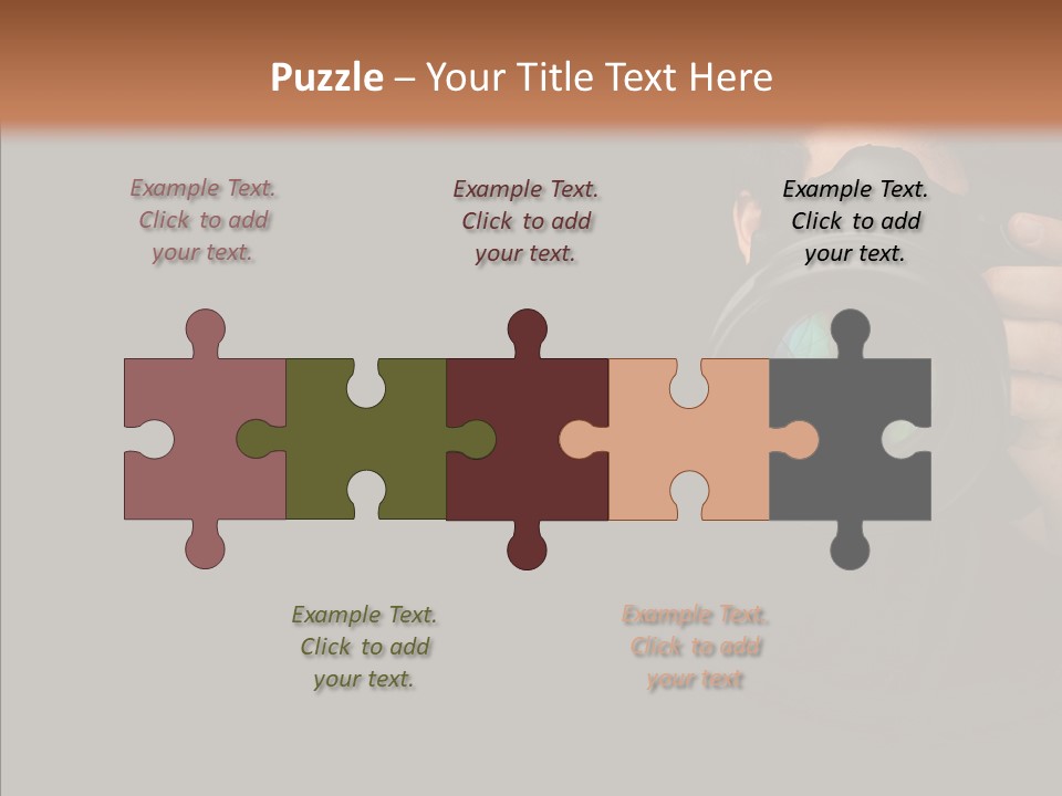 Photo Session Journalist PowerPoint Template