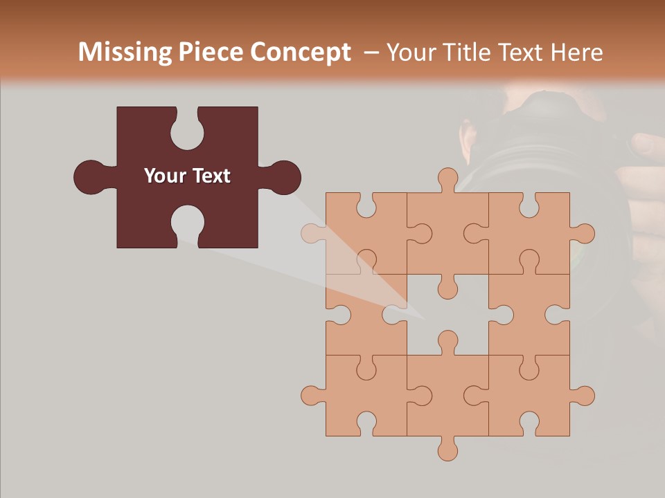 Photo Session Journalist PowerPoint Template