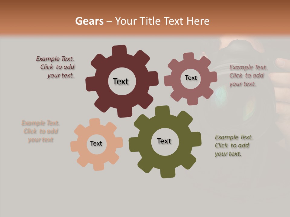 Photo Session Journalist PowerPoint Template