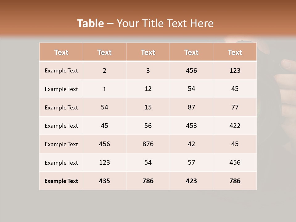 Photo Session Journalist PowerPoint Template