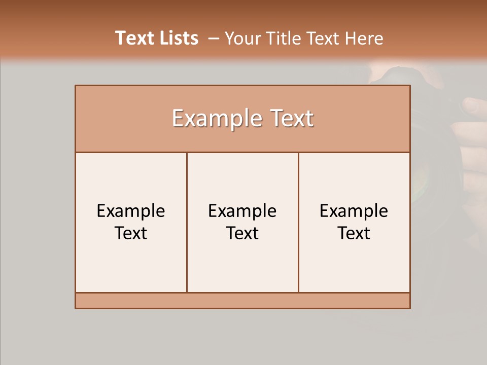 Photo Session Journalist PowerPoint Template