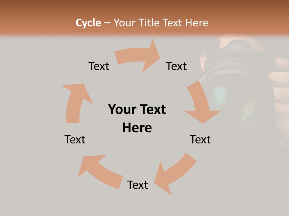 Photo Session Journalist PowerPoint Template