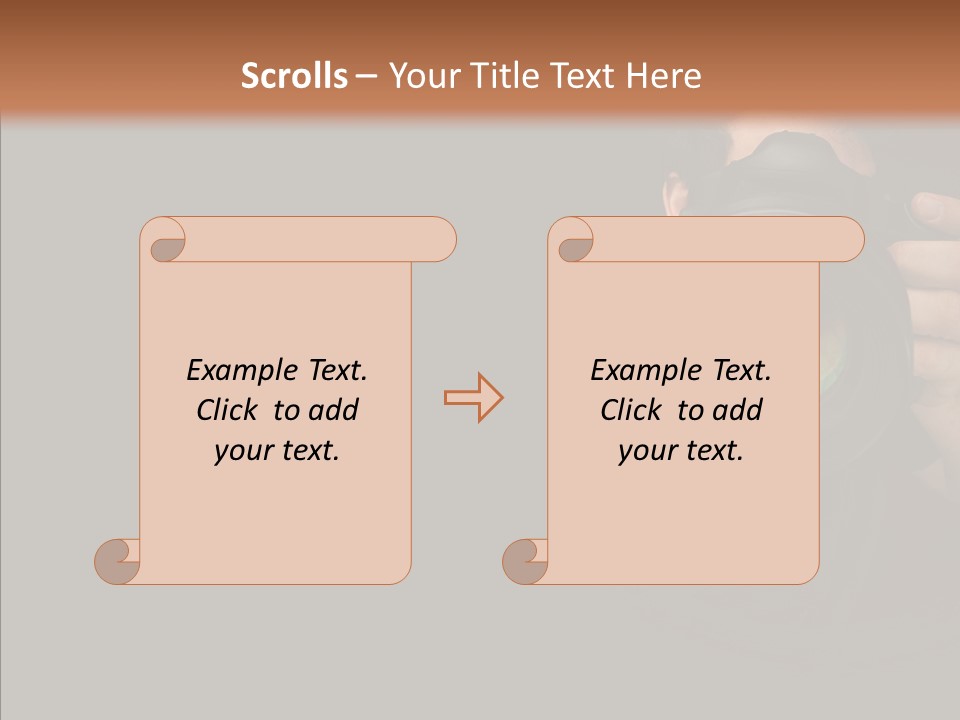 Photo Session Journalist PowerPoint Template