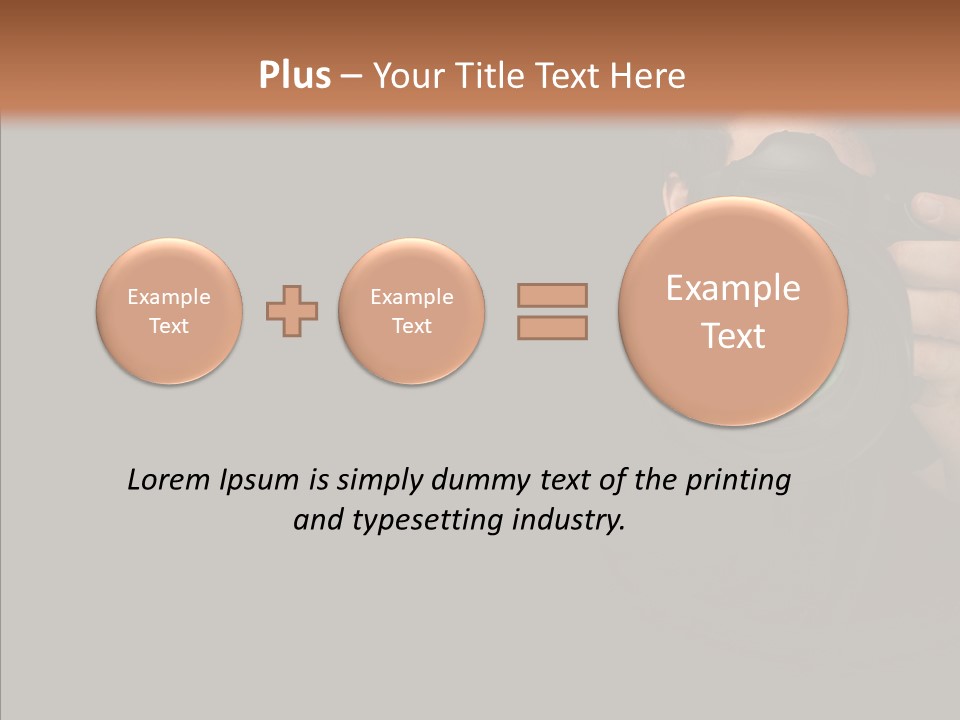 Photo Session Journalist PowerPoint Template