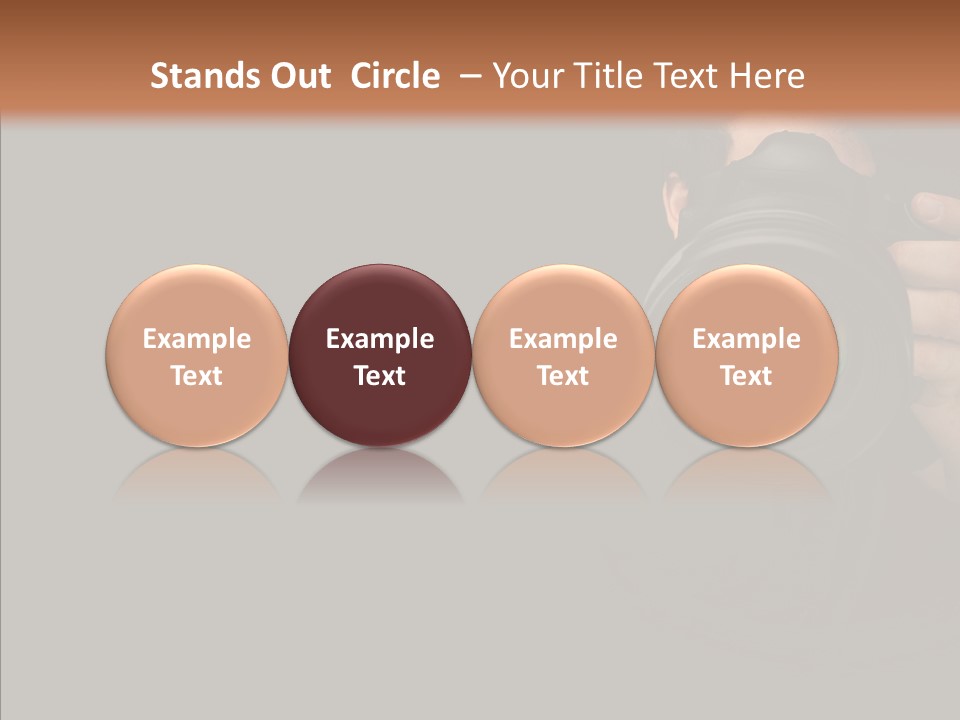 Photo Session Journalist PowerPoint Template