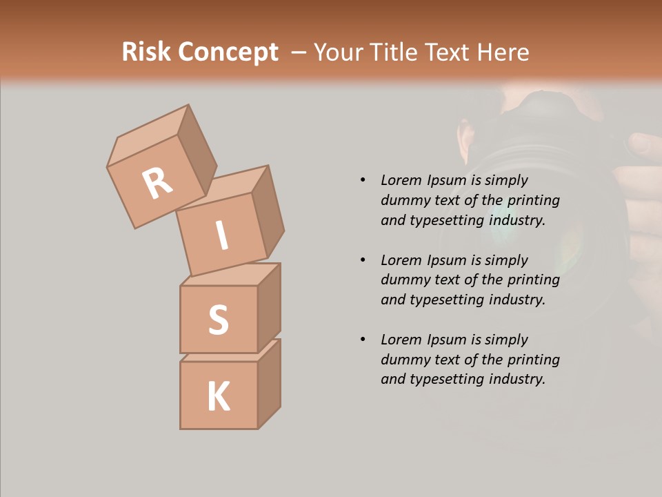 Photo Session Journalist PowerPoint Template