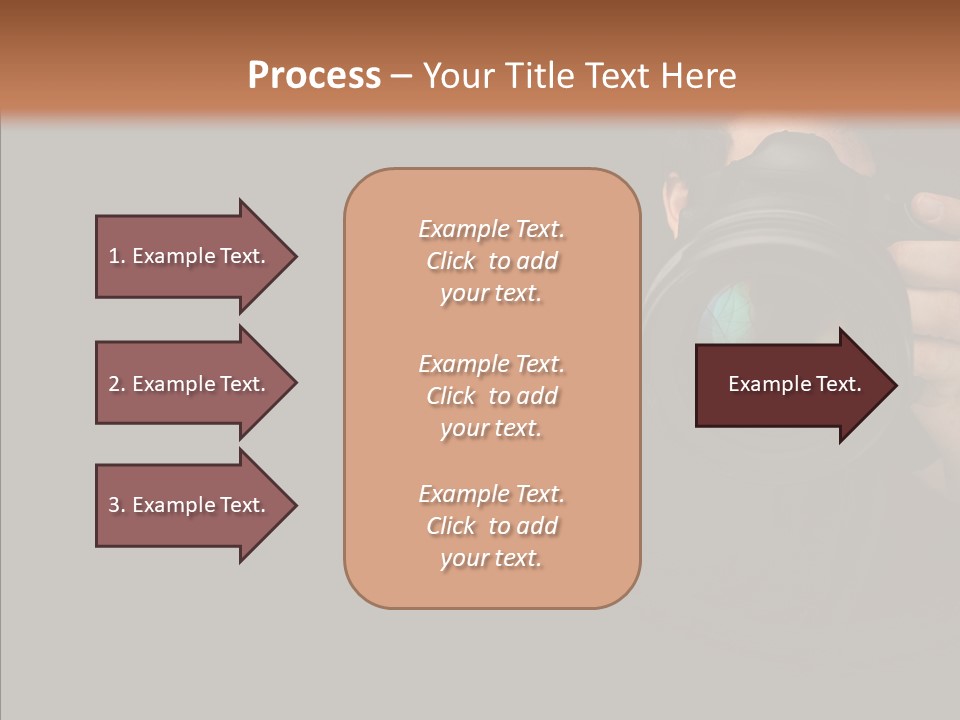 Photo Session Journalist PowerPoint Template