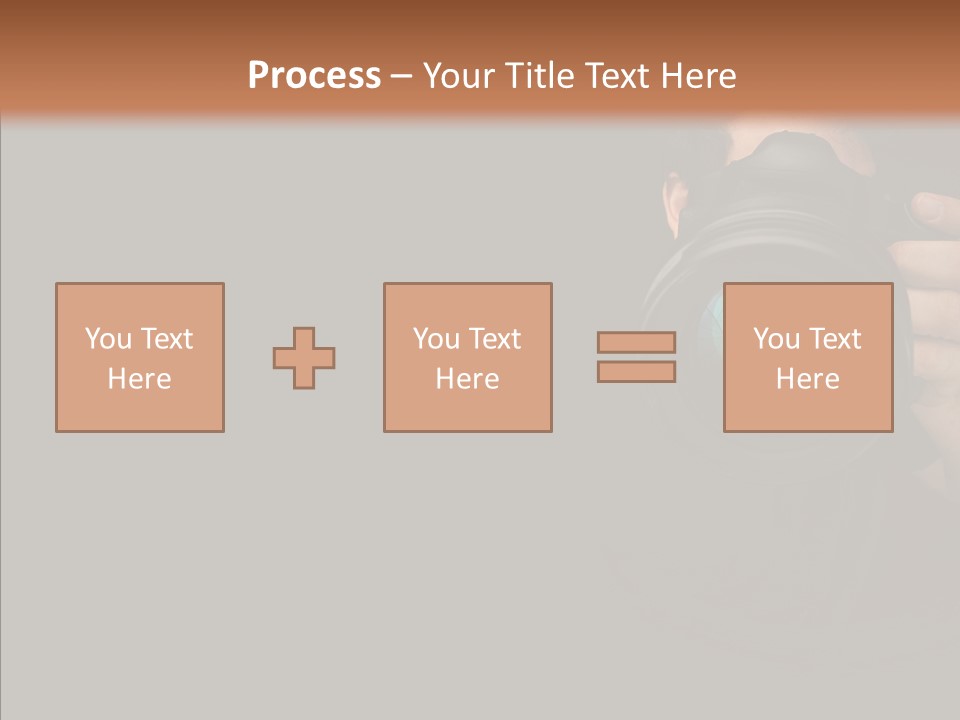 Photo Session Journalist PowerPoint Template