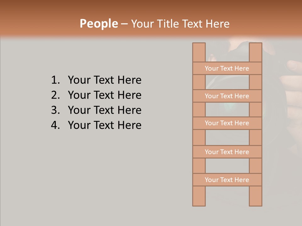Photo Session Journalist PowerPoint Template
