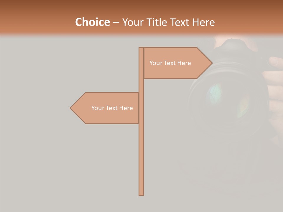 Photo Session Journalist PowerPoint Template