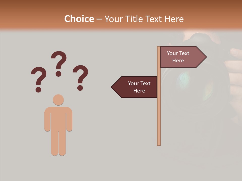 Photo Session Journalist PowerPoint Template