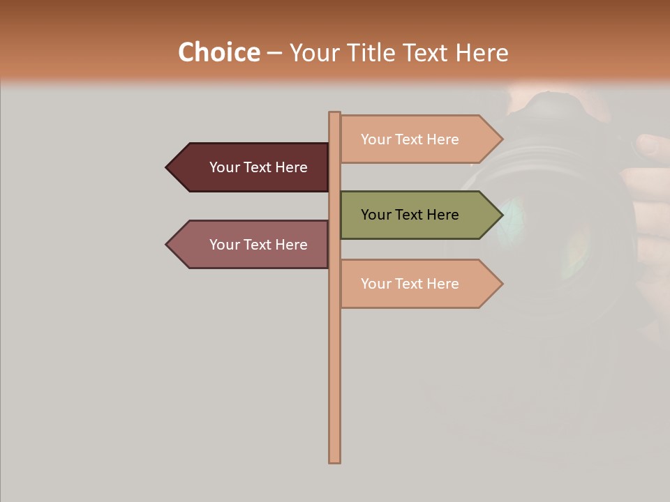 Photo Session Journalist PowerPoint Template