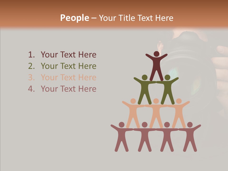 Photo Session Journalist PowerPoint Template