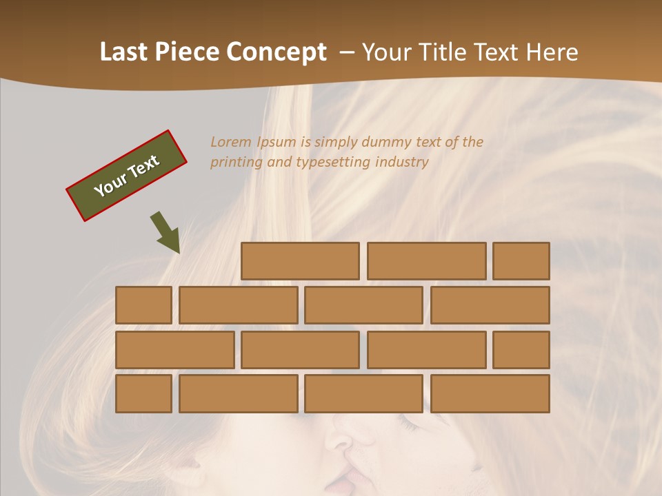 Sale White Bag PowerPoint Template