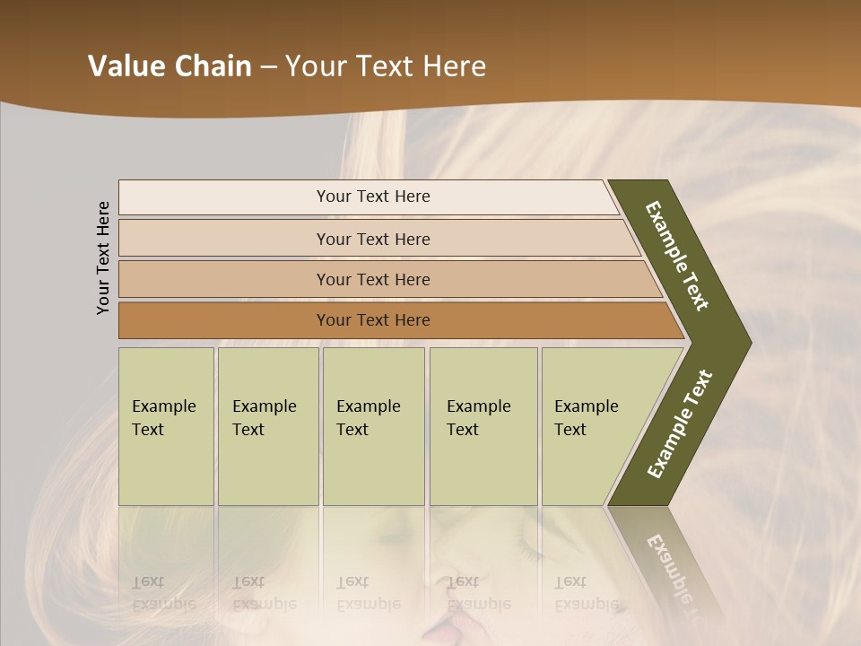 Sale White Bag PowerPoint Template