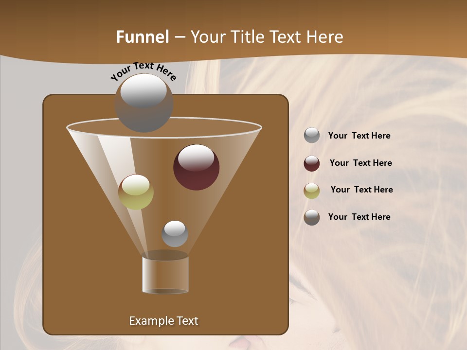 Sale White Bag PowerPoint Template