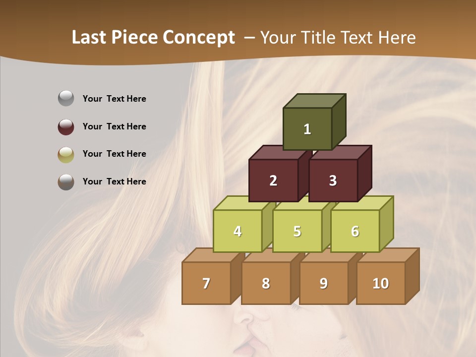 Sale White Bag PowerPoint Template