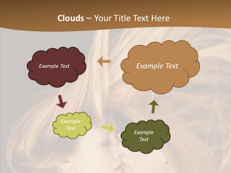 Sale White Bag PowerPoint Template