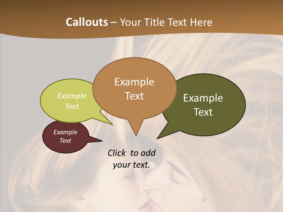 Sale White Bag PowerPoint Template