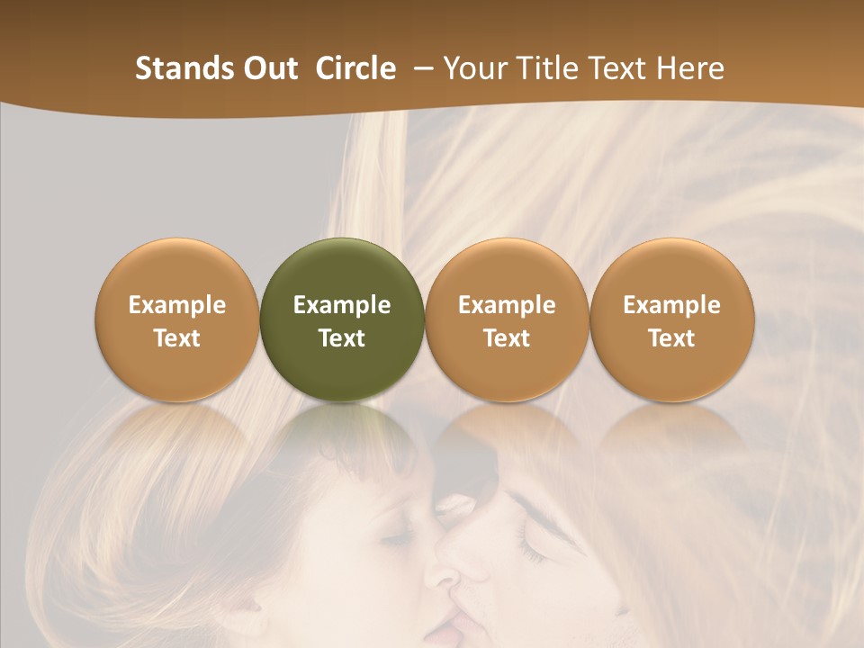 Sale White Bag PowerPoint Template