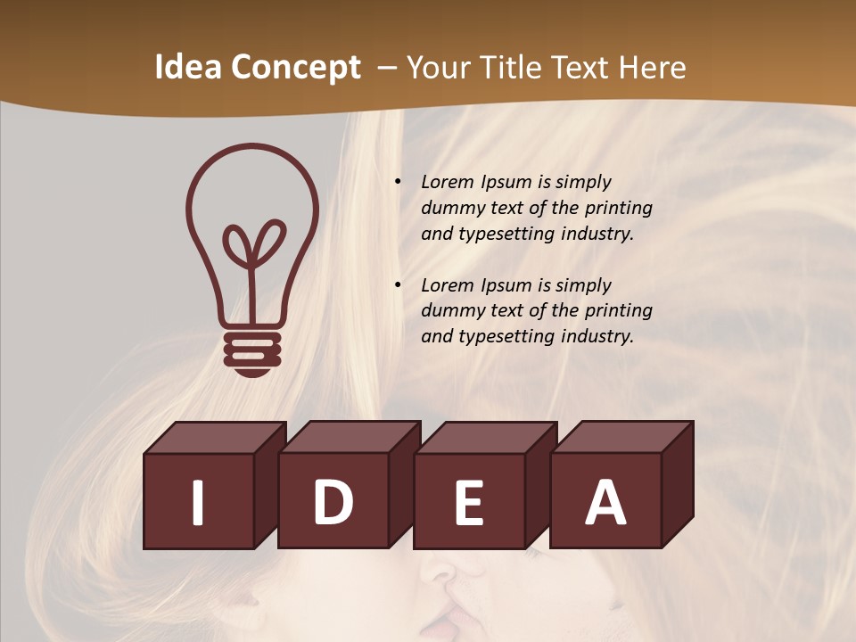 Sale White Bag PowerPoint Template