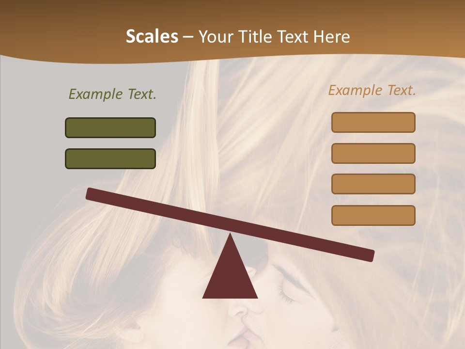 Sale White Bag PowerPoint Template