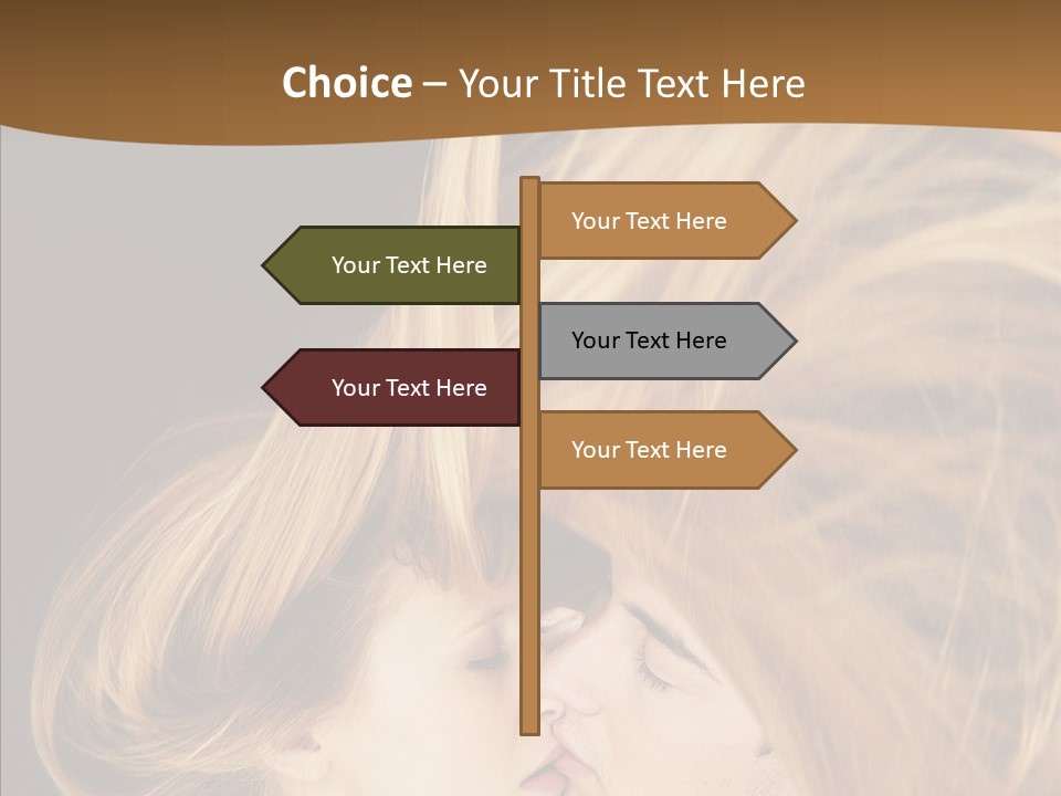 Sale White Bag PowerPoint Template