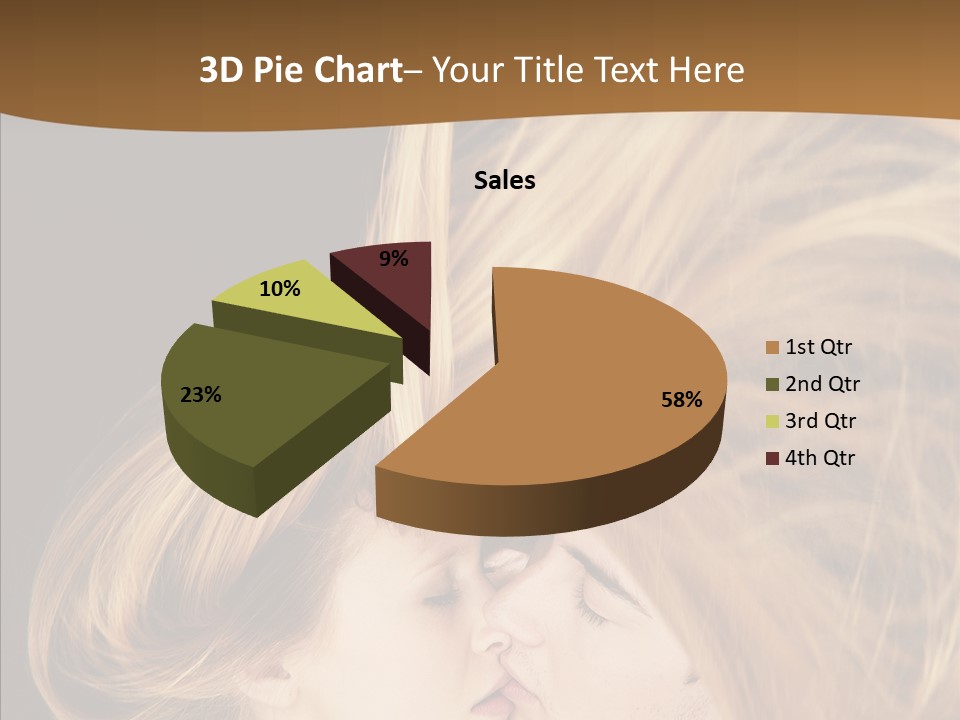 Sale White Bag PowerPoint Template