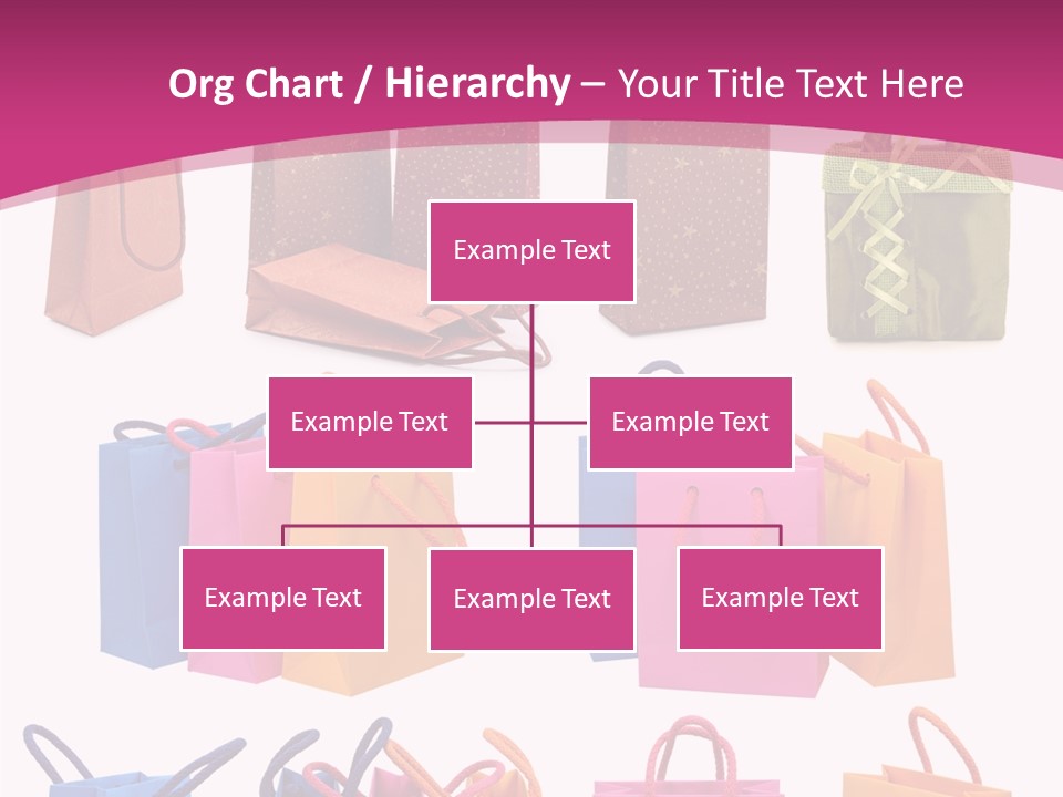 Sale White Bag PowerPoint Template