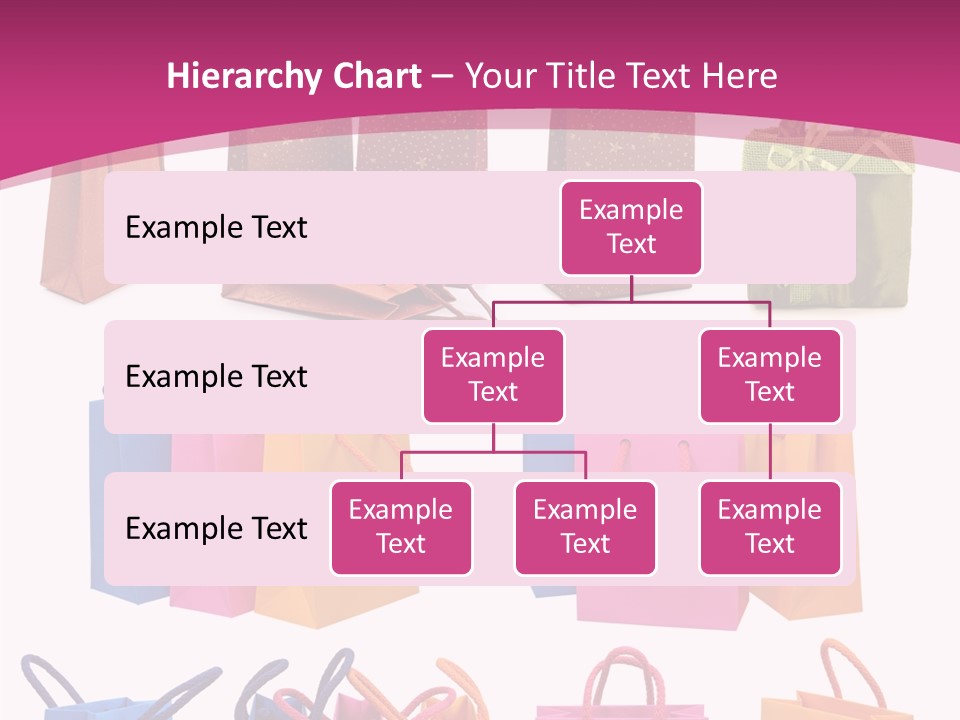 Sale White Bag PowerPoint Template