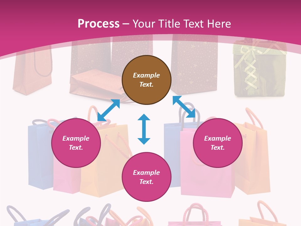 Sale White Bag PowerPoint Template