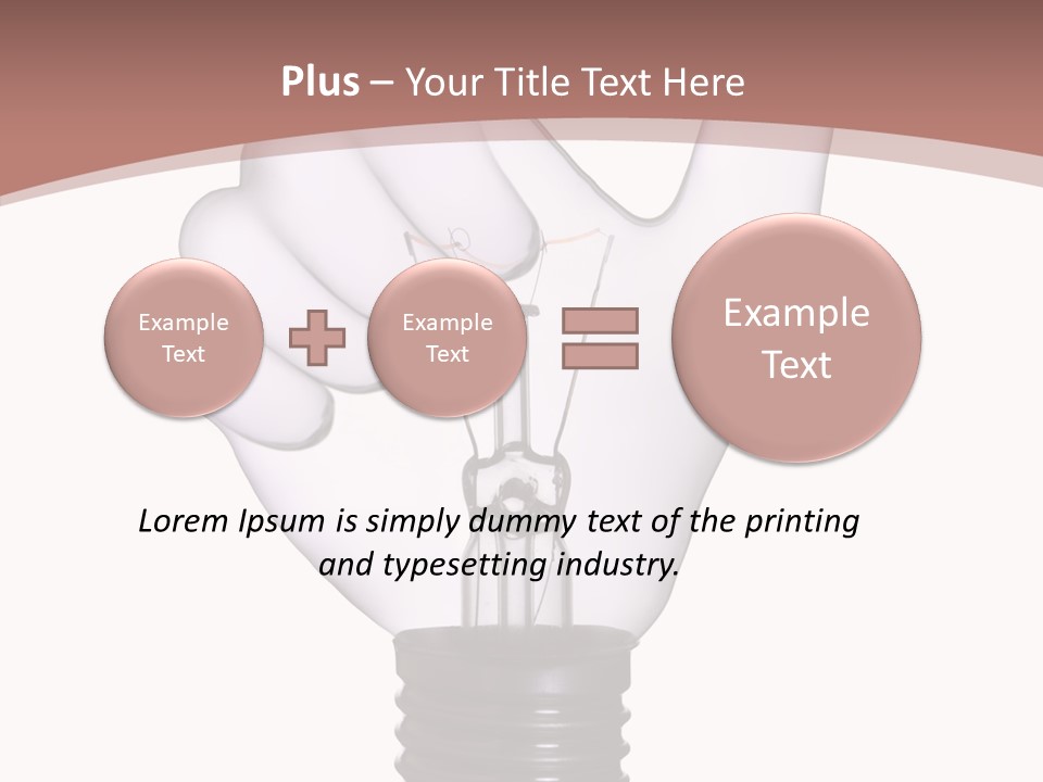 Object Human Equipment PowerPoint Template