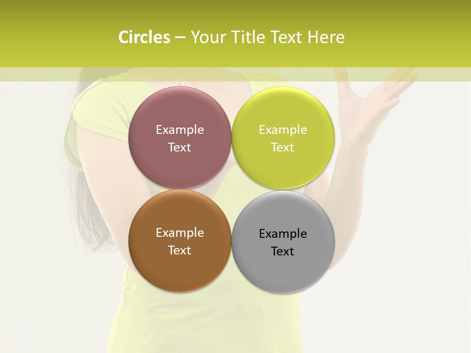 Hair Beauty Person PowerPoint Template