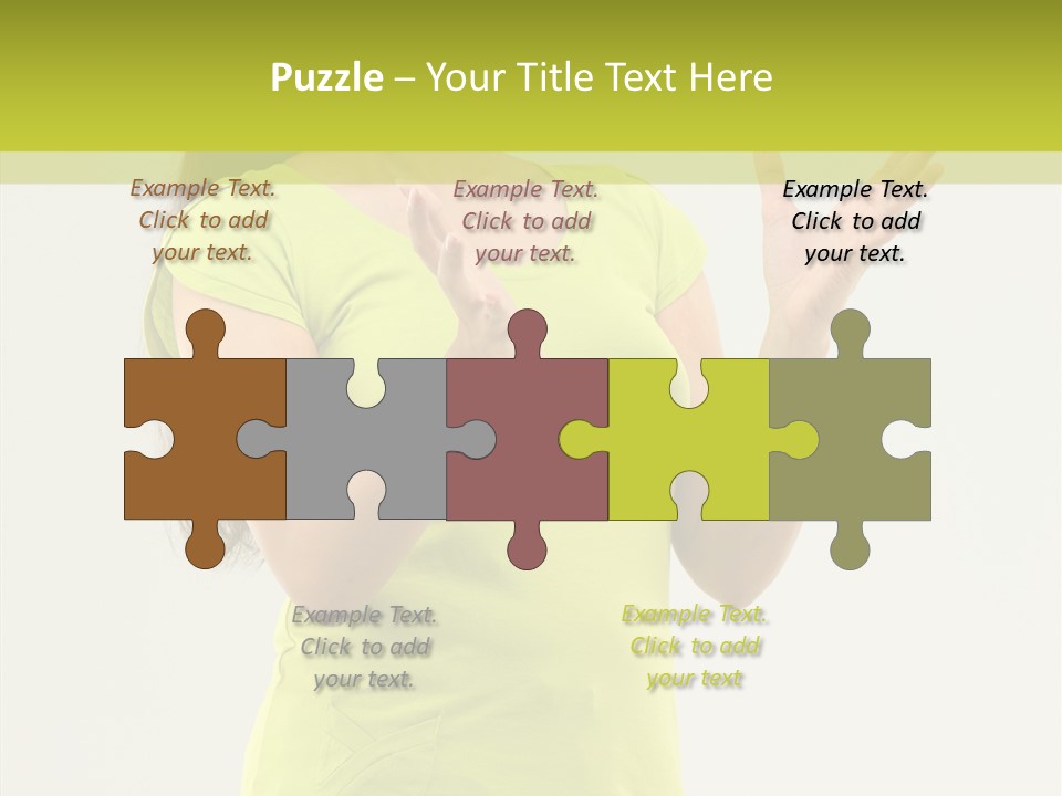 Hair Beauty Person PowerPoint Template