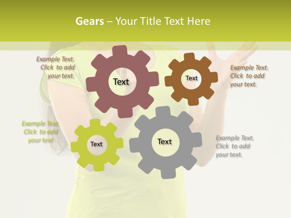 Hair Beauty Person PowerPoint Template