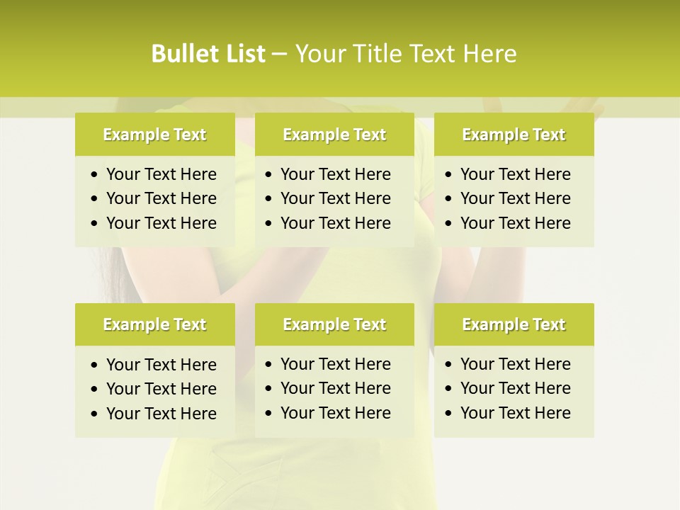 Hair Beauty Person PowerPoint Template