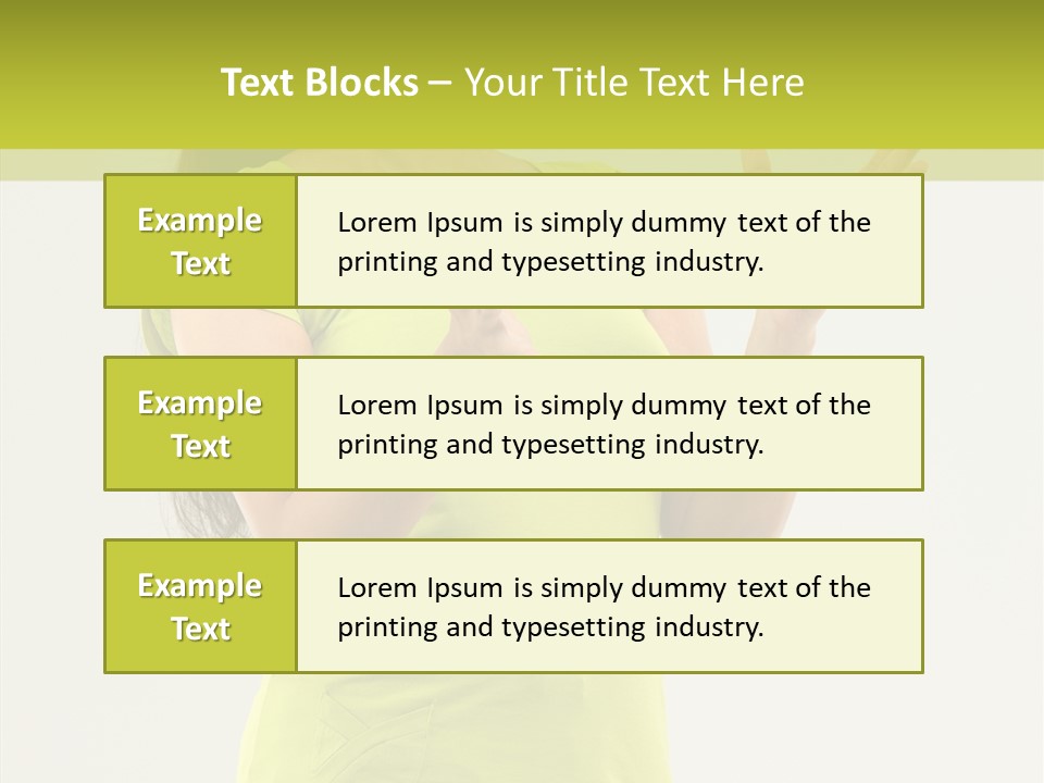 Hair Beauty Person PowerPoint Template