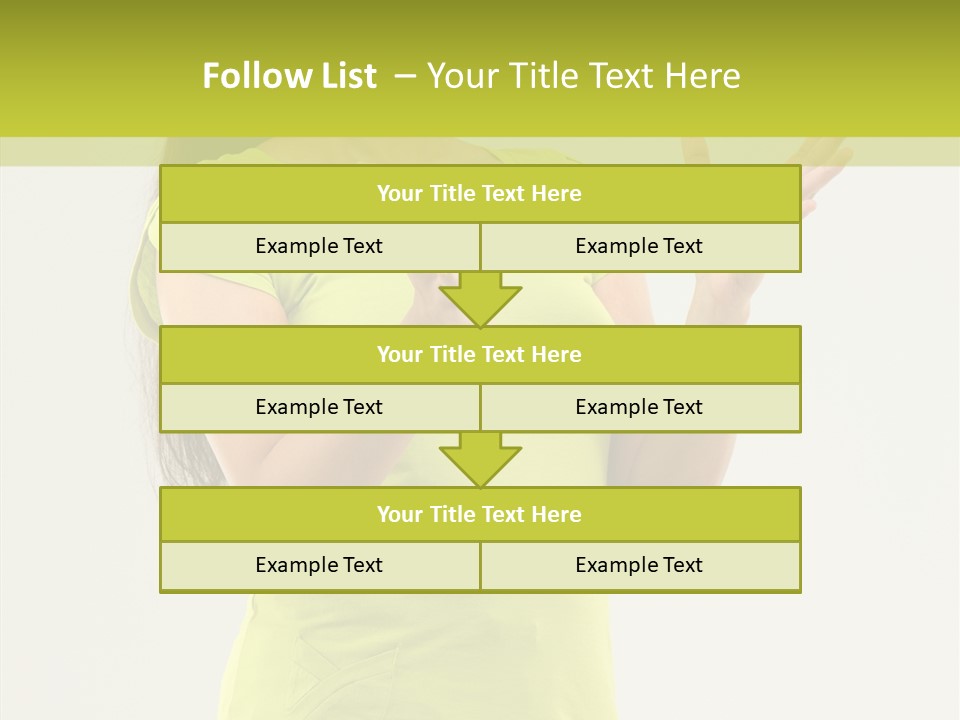 Hair Beauty Person PowerPoint Template