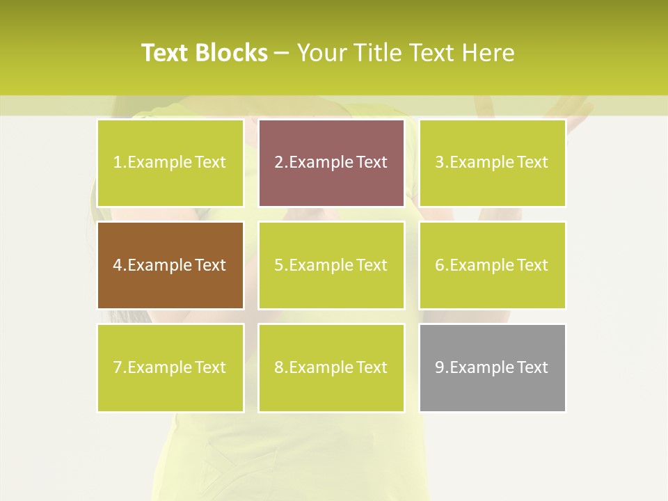 Hair Beauty Person PowerPoint Template