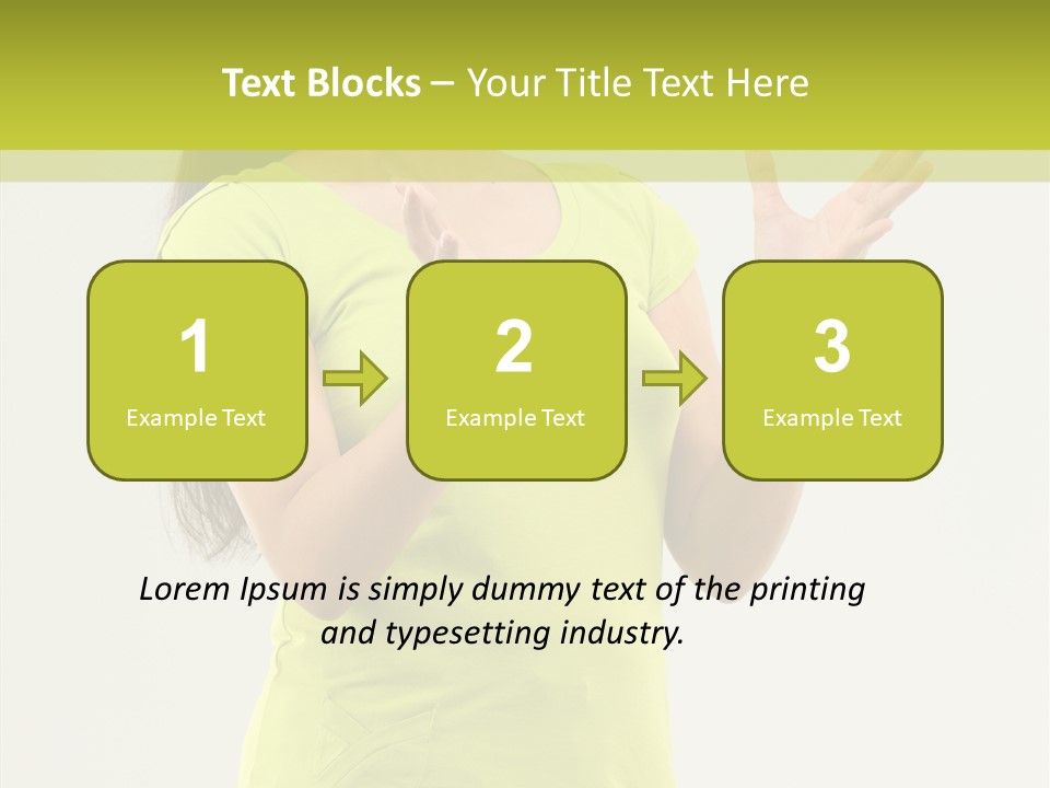 Hair Beauty Person PowerPoint Template